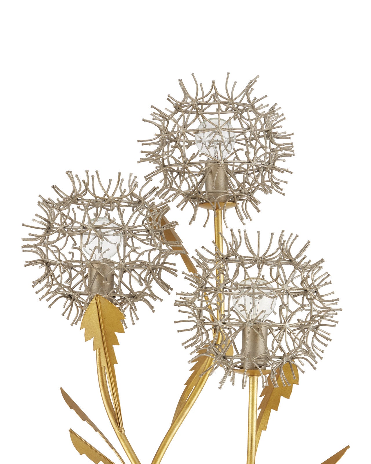 Dandelion Silver & Gold Floor Lamp